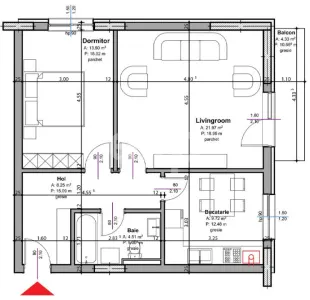 Apartament 2 camere Pitesti | Zona Stadion - foto 14