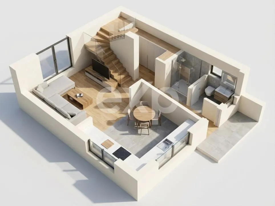 Proiect NOU de case cu 4 camere Trivale | Zona Platou - foto 5
