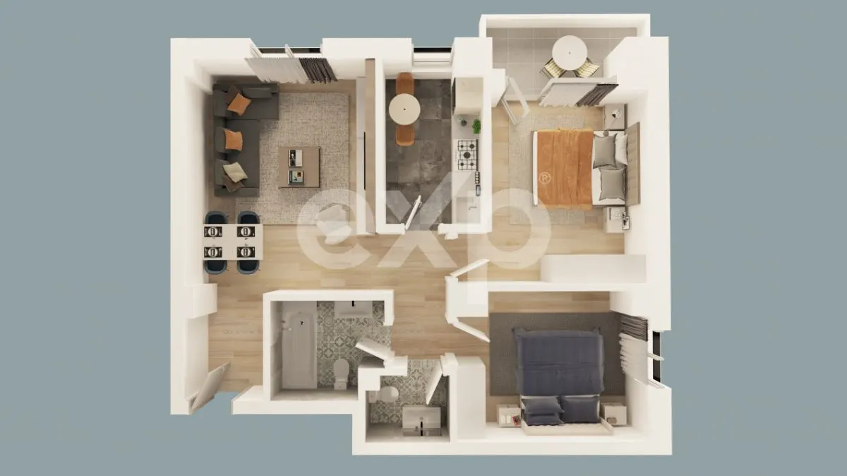 Apartament 3 camere in Mioveni | Bloc Nou 2026 | intabulat si finalizat - foto 4