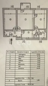 Apartament 3 camere transformat în 2 | Etaj intermediar - foto 7