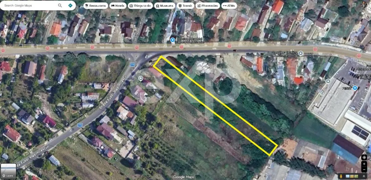 Teren intravilan | Valea Voievozilor | DN72 | 2.555 mp | Utilități la poartă - foto 2