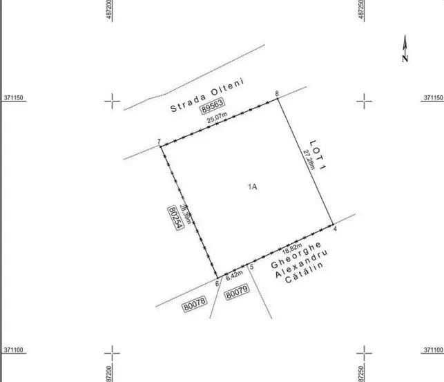 Teren 700 mp în Smeura – la 2,5 km de Trivale | Utilități la poartă | Ideal 2 ca - foto 1
