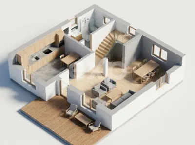 Casă Modernă cu 4 camere in Trivale | Ansamblu Rezidențial Nou - foto 4