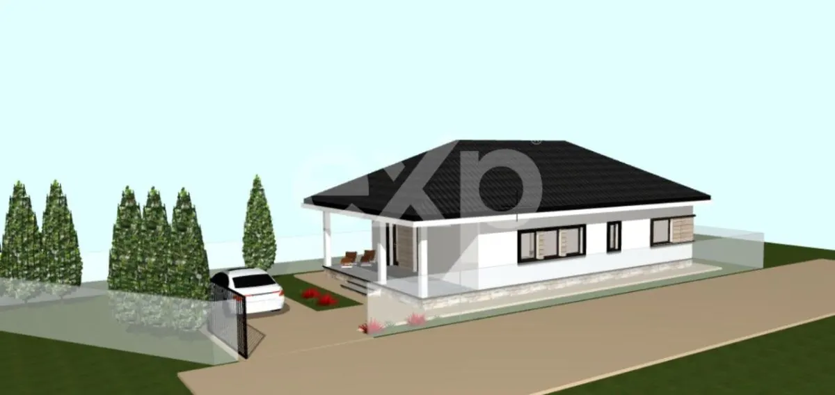 Casă parter 4 camere, la cheie, teren 400 mp, zonă centrală Bradu - foto 1