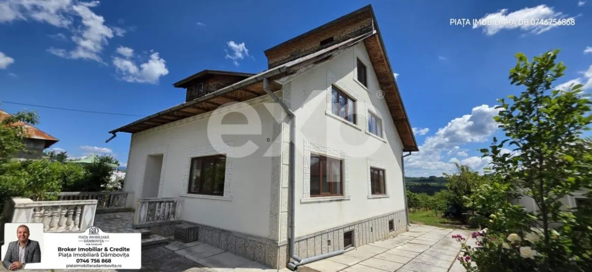 Casă individuală de vânzare, 6 camere, subsol 110 mp, teren 5.753 mp – Cândești - foto 1
