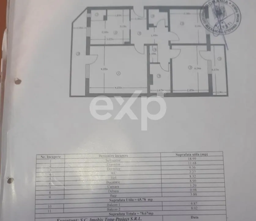Apartament 3 camere Prundu - foto 11