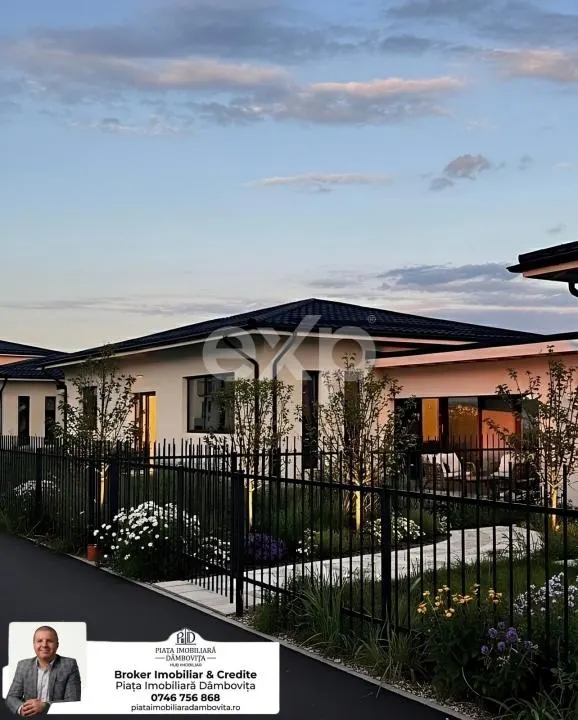Casă Premium pe Parter la Cheie – Cartier Rezidențial Privat,lângă Târgoviște - foto 1