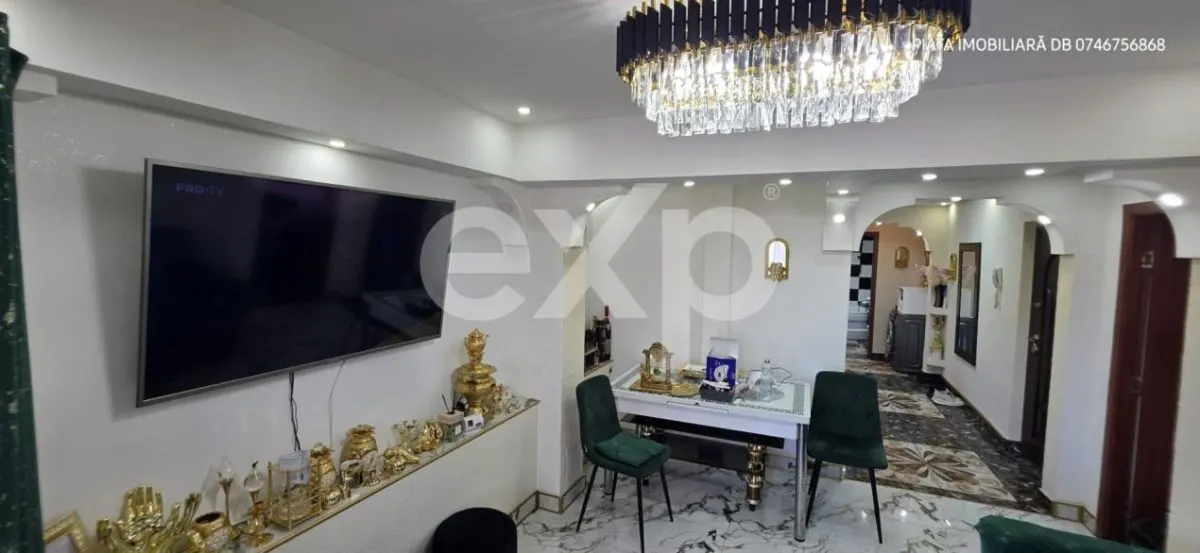 Apartament unic de 4 camere (reorganizat inteligent), Mobilat &amp; Utilat - etaj 2 - foto 2