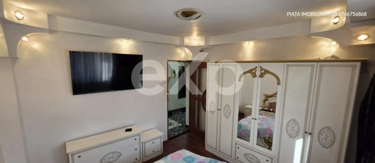 Apartament unic de 4 camere (reorganizat inteligent), Mobilat &amp; Utilat - etaj 2 - foto 7