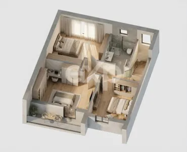 Apartament tip Duplex cu 4 camere și curte individuală de aproximativ 200 mp - Pitesti