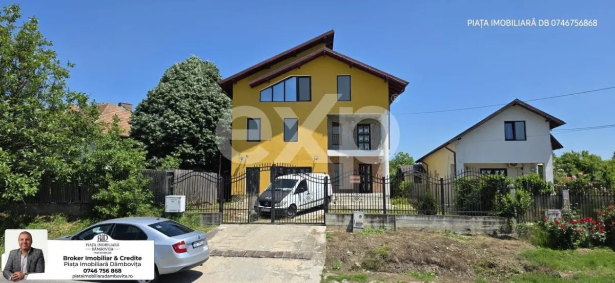 Vilă P+2 cu Spațiu Comercial și Teren 1000 mp – Răzvad, Dâmbovița - foto 1
