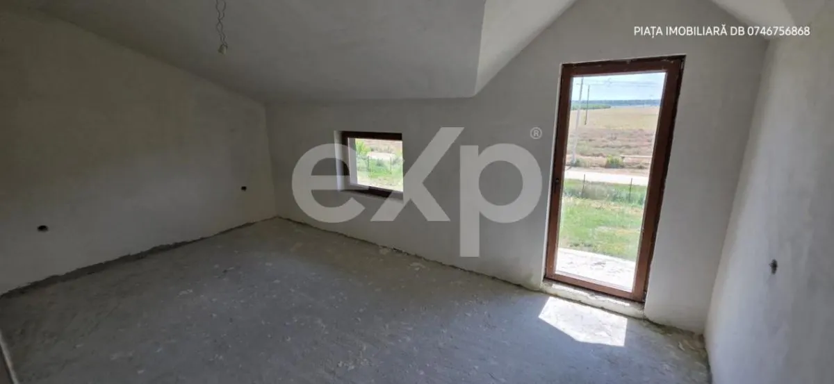 Casă individuală P+1 nefinalizată, construcție 2021, 1.000 mp teren, Colacu-DB - foto 11