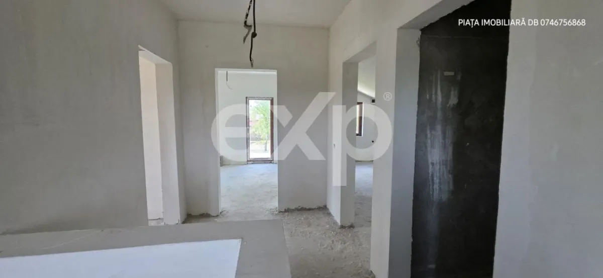 Casă individuală P+1 nefinalizată, construcție 2021, 1.000 mp teren, Colacu-DB - foto 7