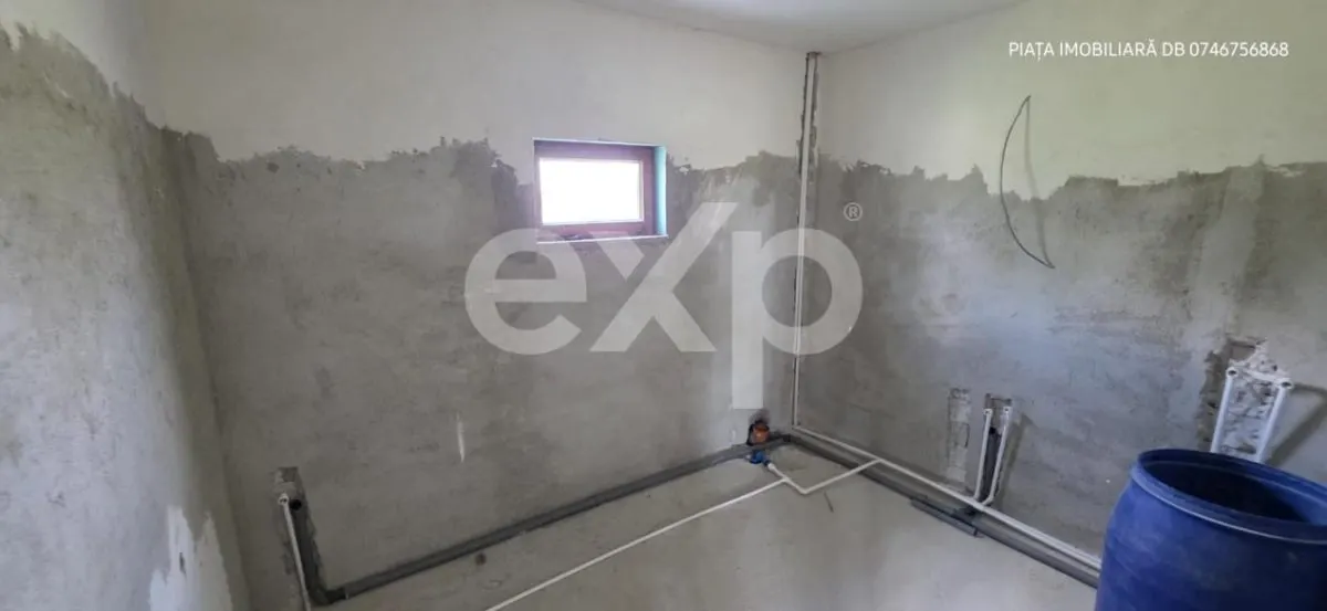 Casă individuală P+1 nefinalizată, construcție 2021, 1.000 mp teren, Colacu-DB - foto 9