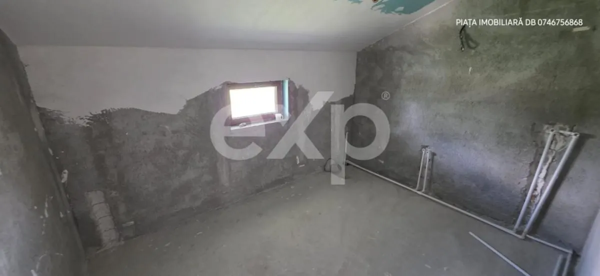 Casă individuală P+1 nefinalizată, construcție 2021, 1.000 mp teren, Colacu-DB - foto 10