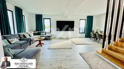 Casă Nouă Premium P+1 (Construcție 2025), 4 Camere, Mobilată și Utilată de Lux - Sacueni