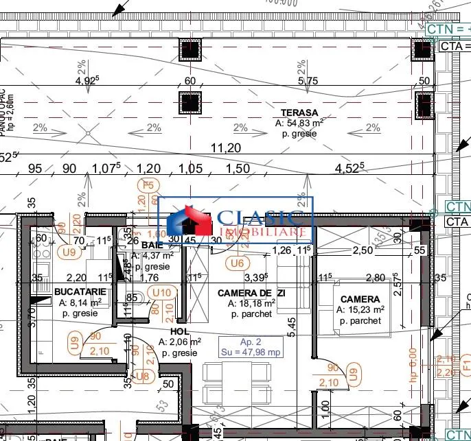 Vanzare apartament 3 camere zona Valea Chintaului Iris 4 km Auchan, Cluj-Napoca - foto 5