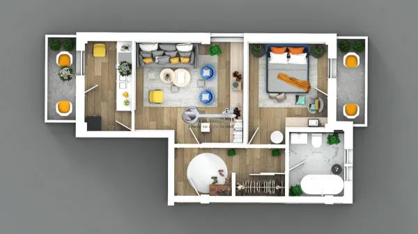 Apartament 2 camere Iași - poza 2