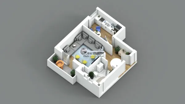 Apartament 1 camera Iași - poza 2