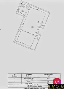 Spatiu ultracentral de inchiriat, 74 mp - foto 5