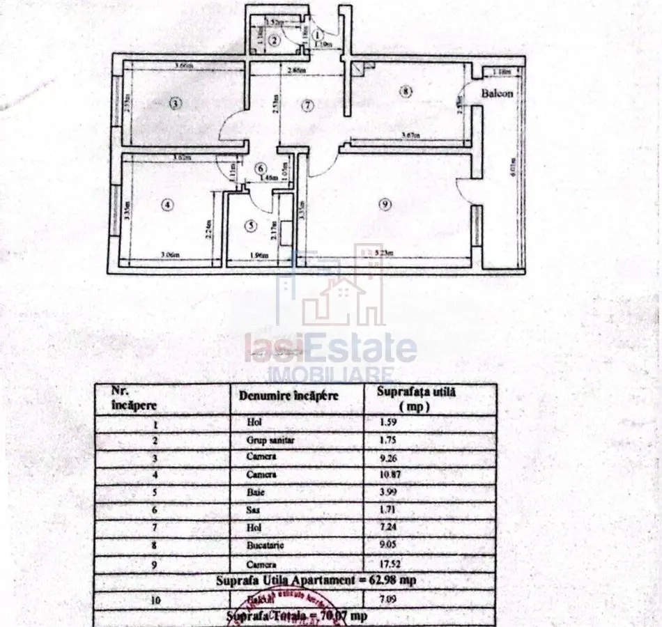 Apartament 3 camere Centru - Bd. Independenței - foto 8