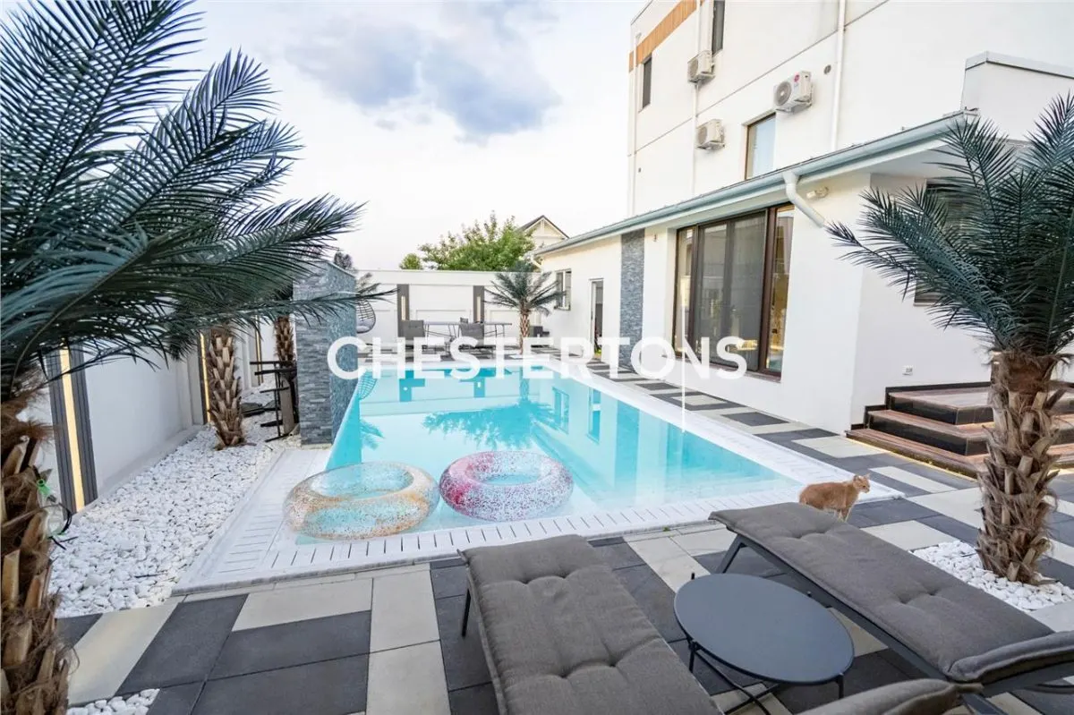 Vila de vanzare in Otopeni, P+2E, teren 509 mp, piscina - foto 4