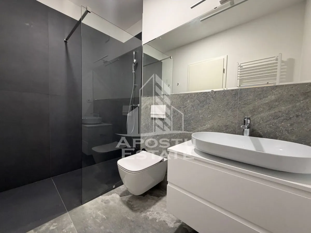 Apartament 2 camere, de inchiriat,loc de parcare, balcon, Dumbravita - foto 8