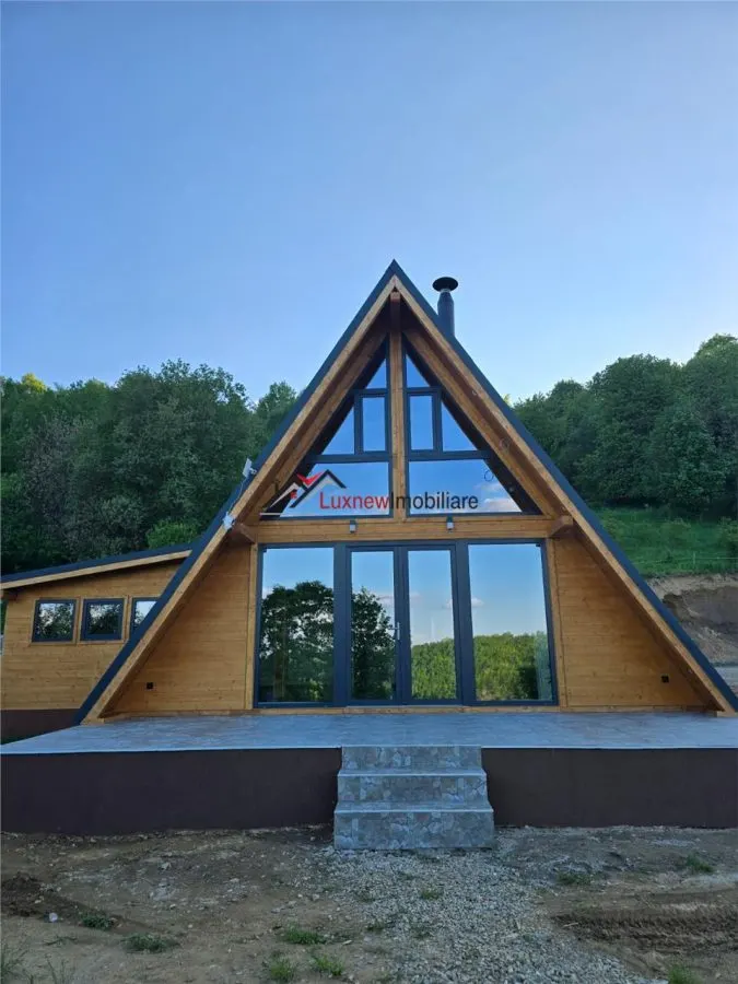 Cabana A-Frame premium â€“ confort, natură și intimitate! - foto 1