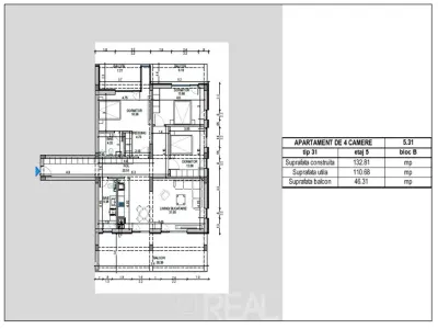 Vanzare apartamente 4 camere langa Padurea Baneasa - foto 3
