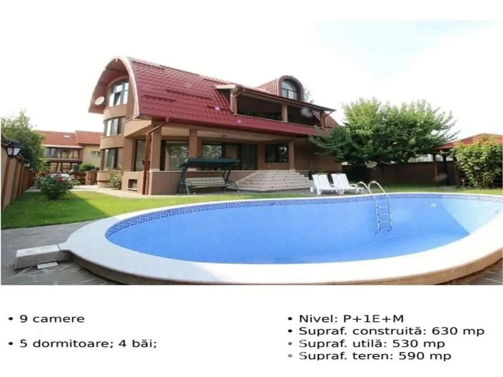 Inchiriere vila cu gradina si piscina - Pipera - foto 1