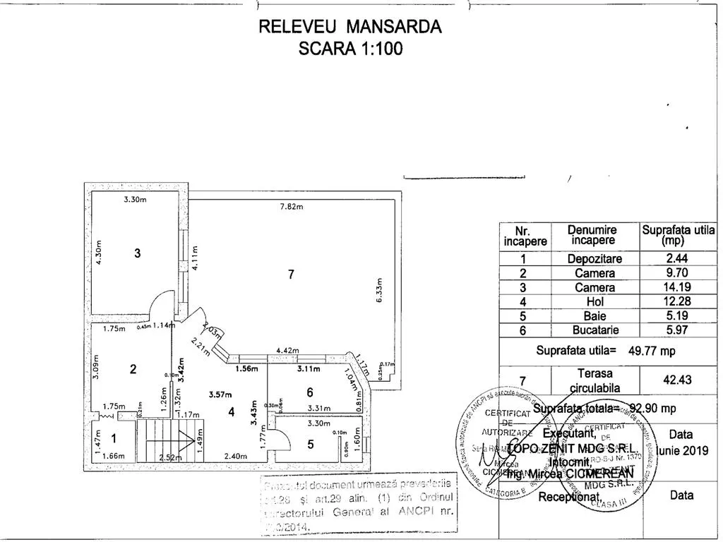 Spatiu birouri de inchiriat in vila - Tei/Barbu Vacarescu - de la 88mp - foto 16