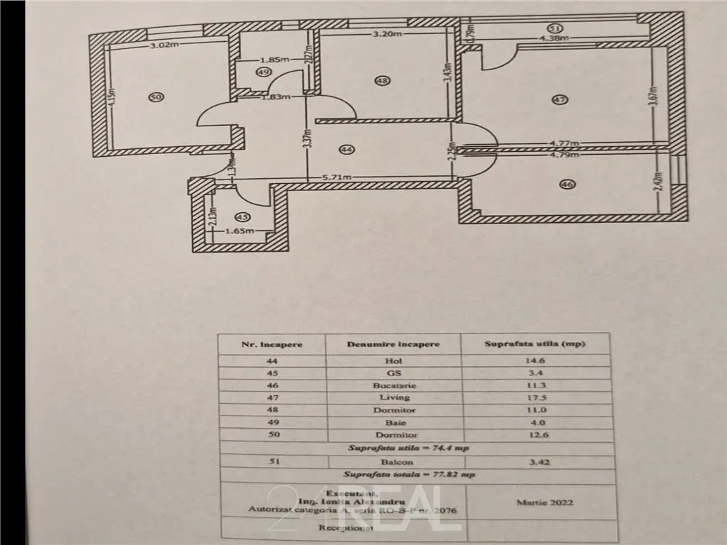 Apartament 3 camere - Drumul Taberei - Valea Doftanei - foto 19