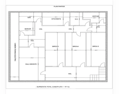 Spatiu comercial de inchiriat - 265 mp - foto 2