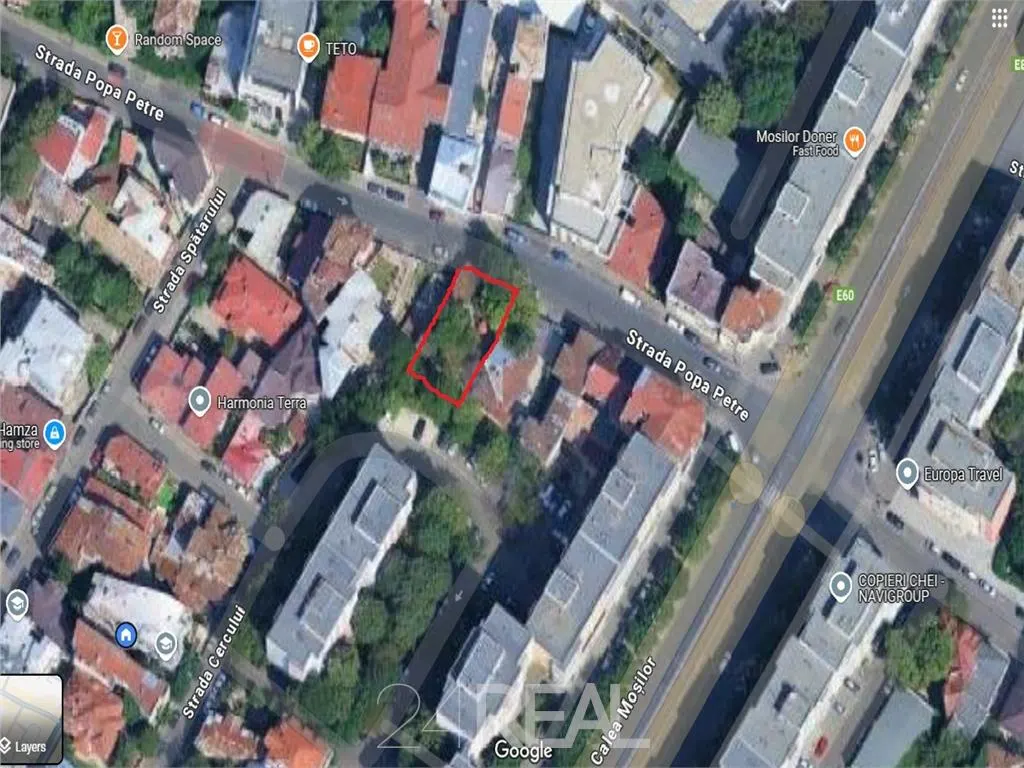 Teren de vanzare in zona Armeneasca - 470 mp - foto 1