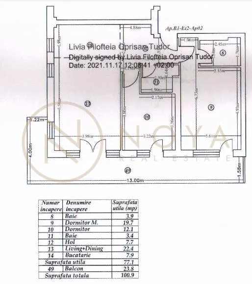 Apartament 3 camere Iancu Nicolae Grand Pipera Park - foto 4
