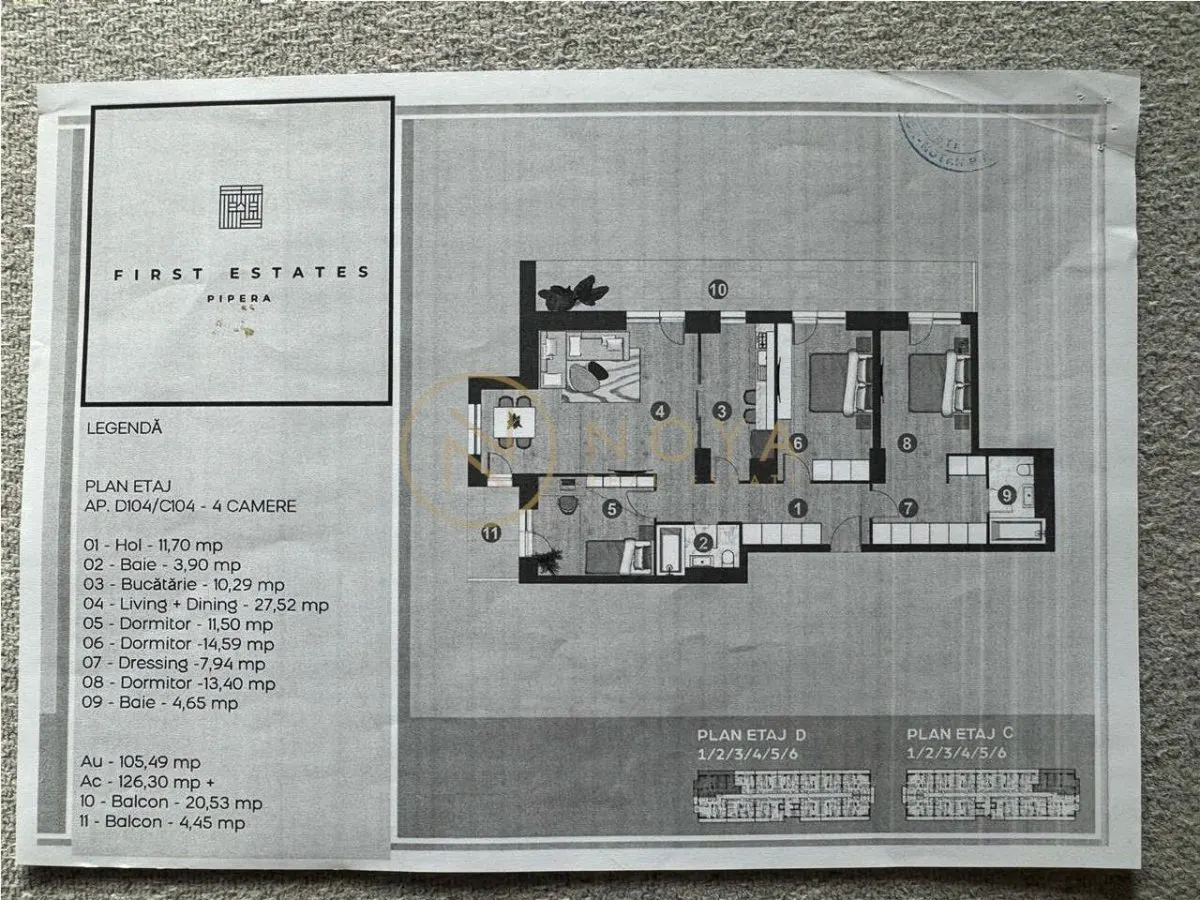 Apartament de 4 camere Pipera First Estate - foto 4