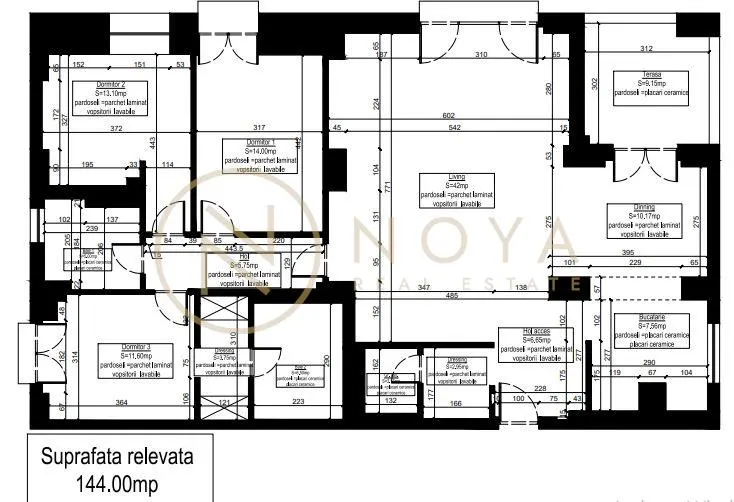 Apartament de 4 camere de inchiriat in Herastrau parcare - foto 21