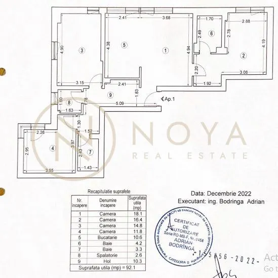 Apartament de 4 camere de vanzare in Baneasa Herastrau - foto 4