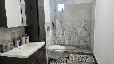 Duplex mobilat de vanzare, 3 camere, 2 bai, teren 400mp, Mosnita Veche - foto 14