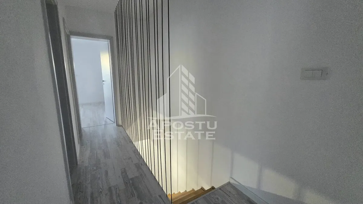 Duplex mobilat de vanzare, 3 camere, 2 bai, teren 400mp, Mosnita Veche - foto 19