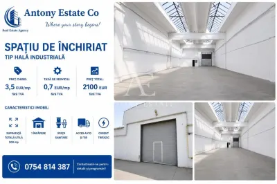 Antony Estate | Hale, Depozite & Birouri de Închiriat | 30 - 500 mp | Oradea - foto 2