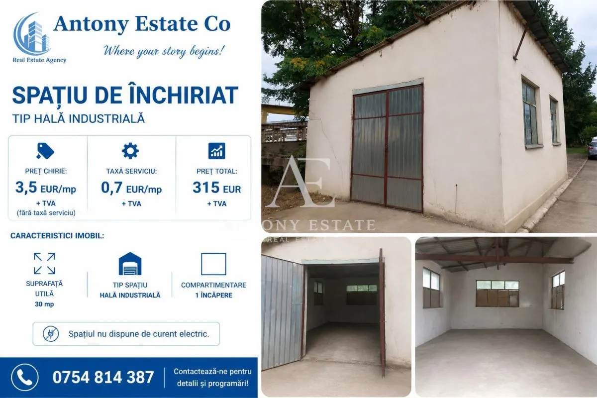 Antony Estate | Hale, Depozite & Birouri de Închiriat | 30 - 500 mp | Oradea - foto 8