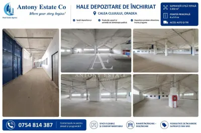Antony Estate | Hale, Depozite & Birouri de Închiriat | 65 - 2032 mp | Oradea - foto 5