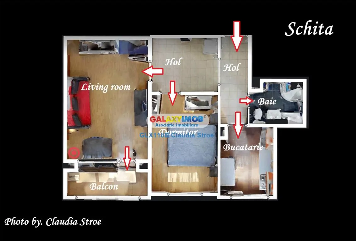 INCHIRIERE APARTAMENT 2 CAMERE DRISTOR METROU - foto 7