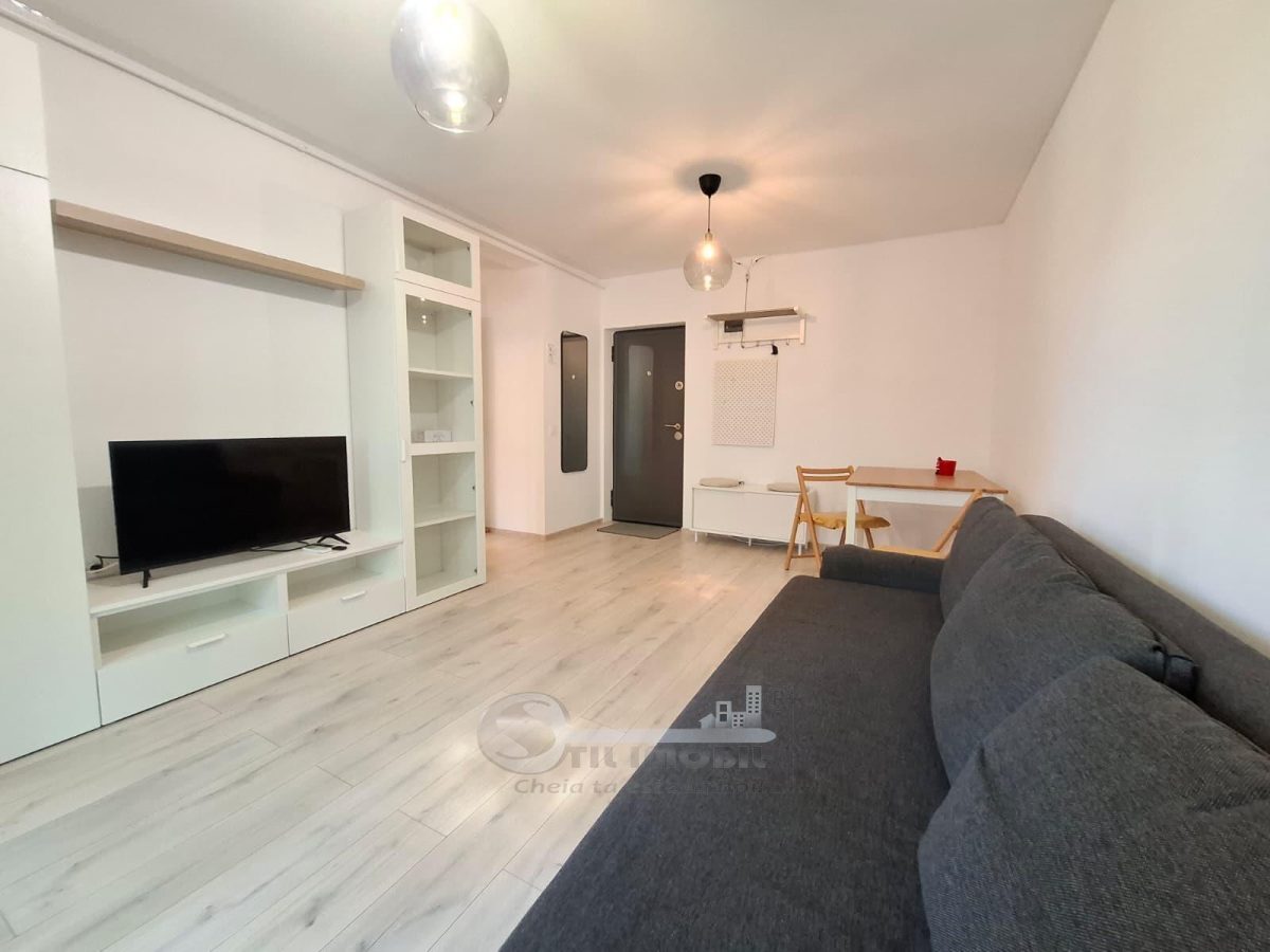 Apartament de inchiriat Valea Lupului, 2 camere, bloc 2022, parcare inclusa, liber - Iasi