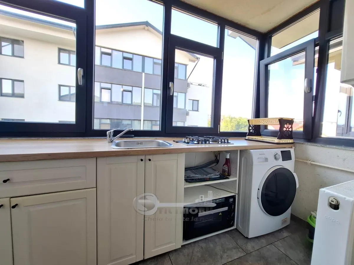 Apartament de inchiriat Valea Lupului, 2 camere, bloc 2022, parcare inclusa, liber - foto 6