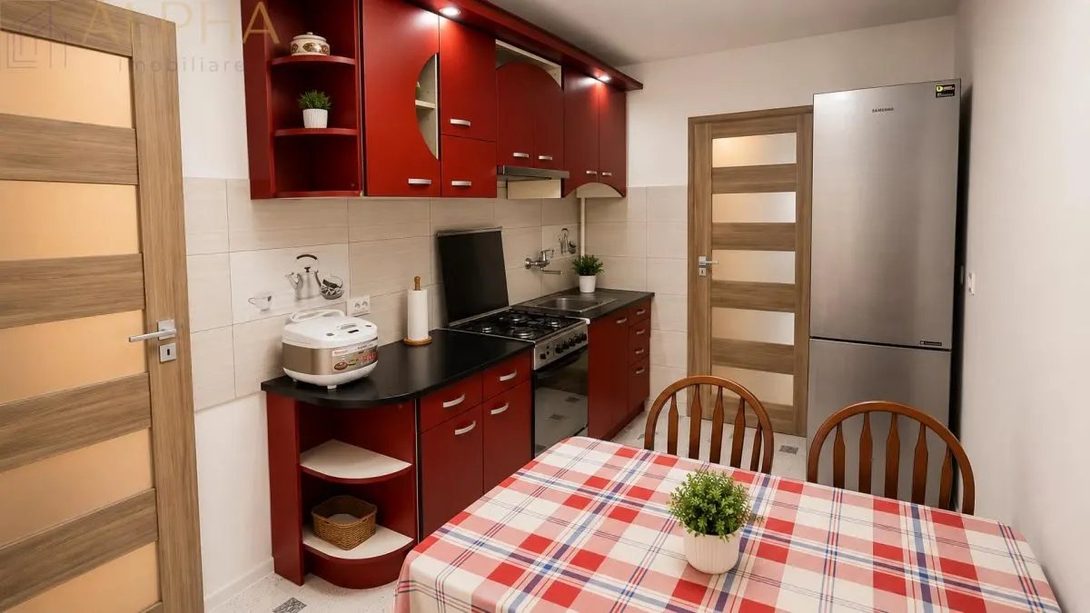 Apartament 3 camere, 90 mp, etaj 3, zona Parc Municipal –  Bistrita, BN - foto 5