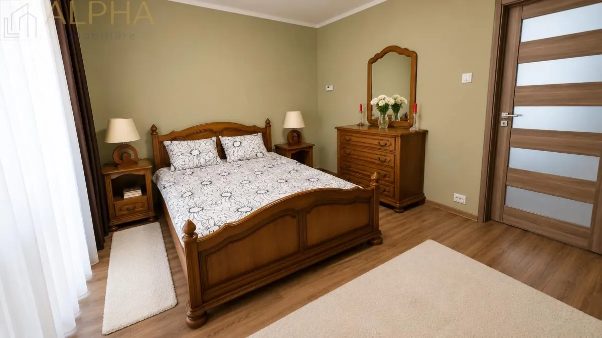 Apartament 3 camere, 90 mp, etaj 3, zona Parc Municipal –  Bistrita, BN - foto 8