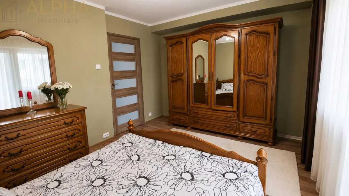 Apartament 3 camere, 90 mp, etaj 3, zona Parc Municipal –  Bistrita, BN - foto 9