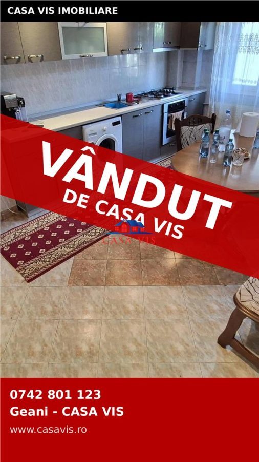 VANDUT !!! Apartament 2 camere in Onesti parter, zona de sus, blocuri noi - Onesti